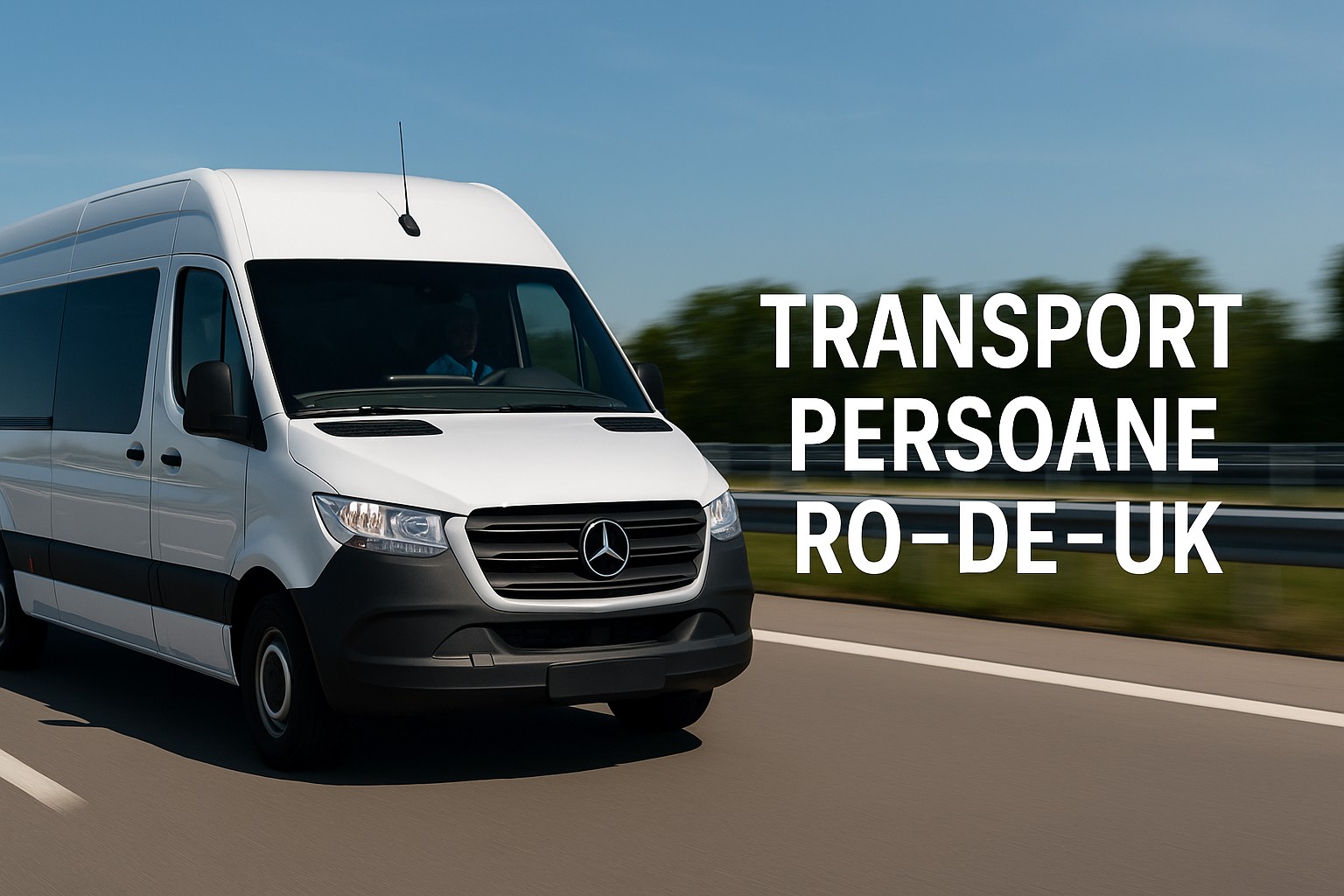 Transport persoane România Germania UK – microbuze moderne și confortabile